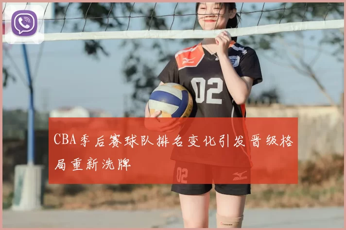 CBA季后赛球队排名变化引发晋级格局重新洗牌