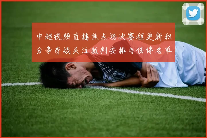 中超视频直播焦点场次赛程更新积分争夺战关注裁判安排与伤停名单影响